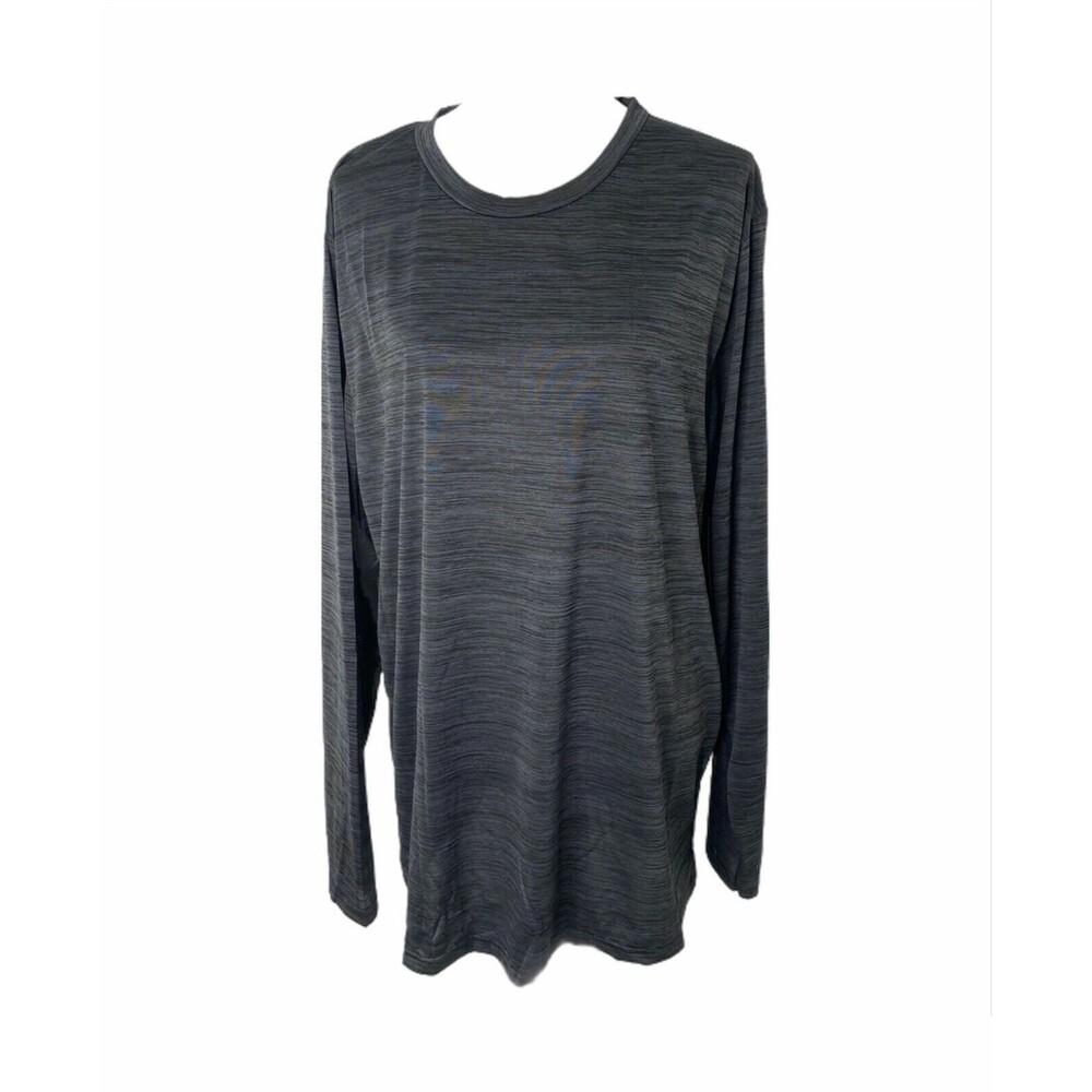 Bollinger Men's Charcoal Grey Long Sleeve Crewneck Athletic Size 3XL